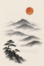 Névoa · Quadro japandi — japandi-02_ver