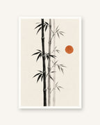 Bambu · Quadro japandi — acabamento:poster