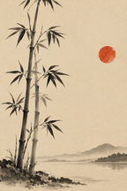 Bambu · Japandi · Quadro japandi — japandi-bambu-japandi_ver