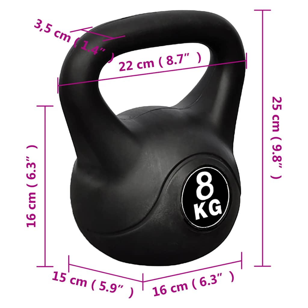 Kettle bell 8 kg — foto 4