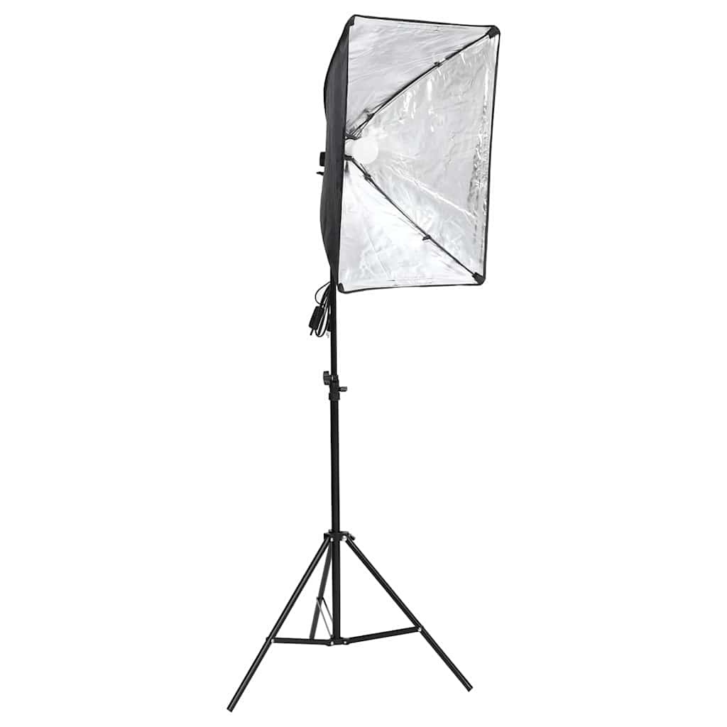 Kit de iluminação para estúdio com fundos e softboxes — foto 3