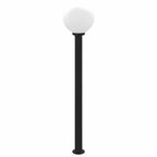 Luminária de poste com sensor, 120 cm, preta, IP44 — foto 3