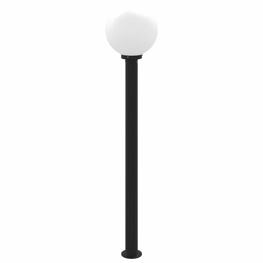 Luminária de poste com sensor, 120 cm, preta, IP44 — foto 3