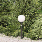 Luminária de poste com sensor, 80 cm, preta, IP44 — foto 2