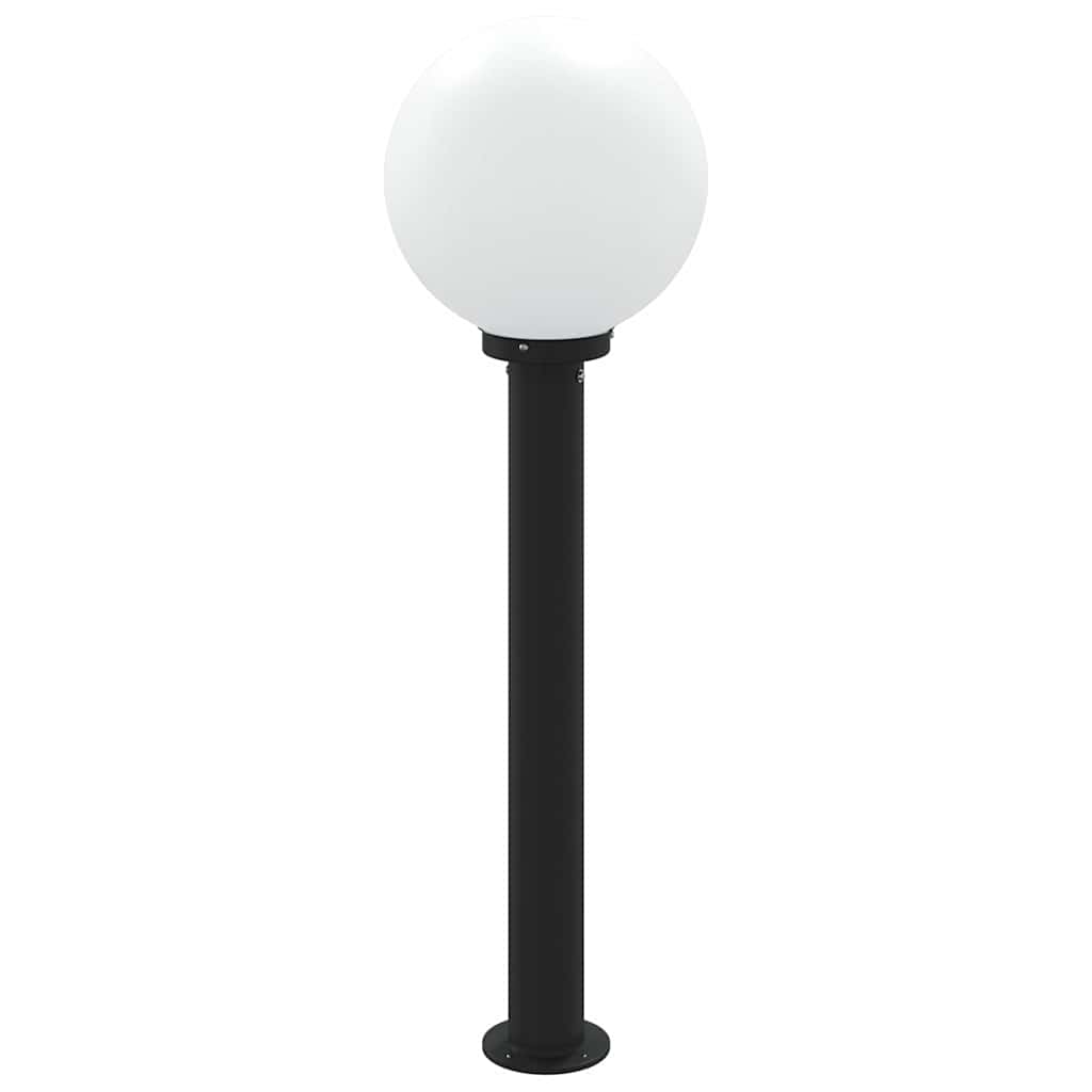 Luminária de poste com sensor, 80 cm, preta, IP44 — foto 3