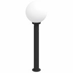 Luminária de poste com sensor, 80 cm, preta, IP44 — foto 4
