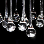 Lustre com 85 cristais branco — foto 2