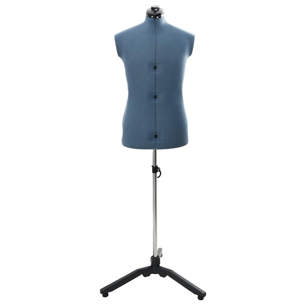 Manequim Ajustável Masculino Azul 37,5-45,5 polegadas Tecido — foto 2