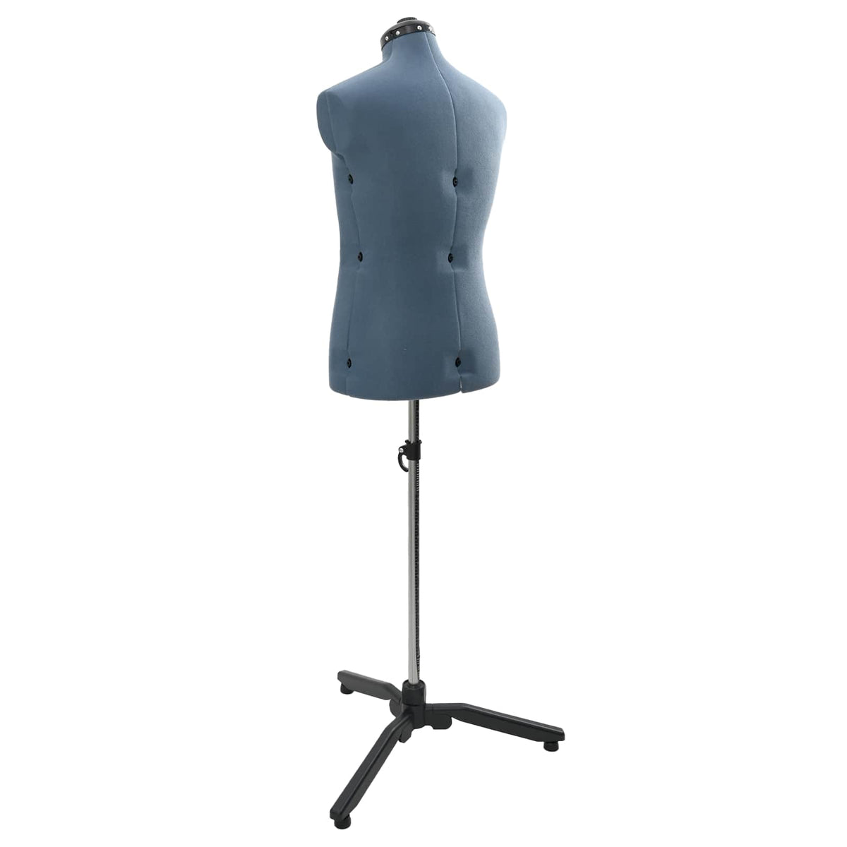 Manequim Ajustável Masculino Azul 37,5-45,5 polegadas Tecido — foto 4