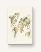 Traço · Quadro mapa do mundo — mapas-05_ver_cartao