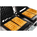 Máquina de Waffles - 2 x 2000 watts - Retangular — foto 1
