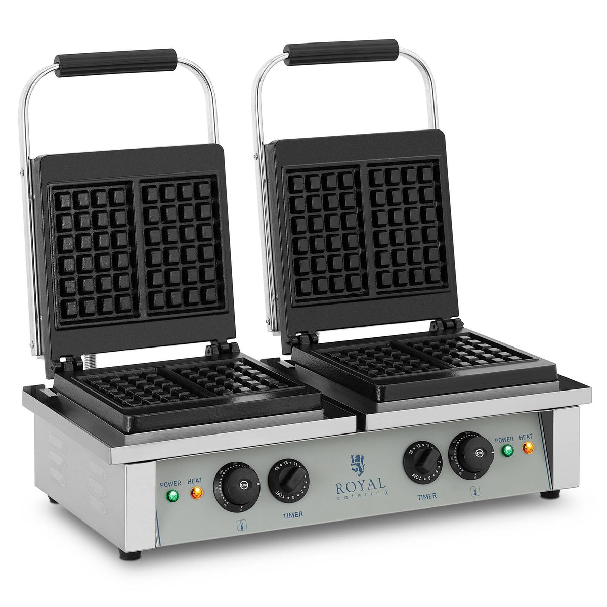 Máquina de Waffles - 2 x 2000 watts - Retangular — foto 2