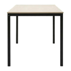 Mesa Black Retangular Nodi 140x75 cm — Madeira Natural — foto 5