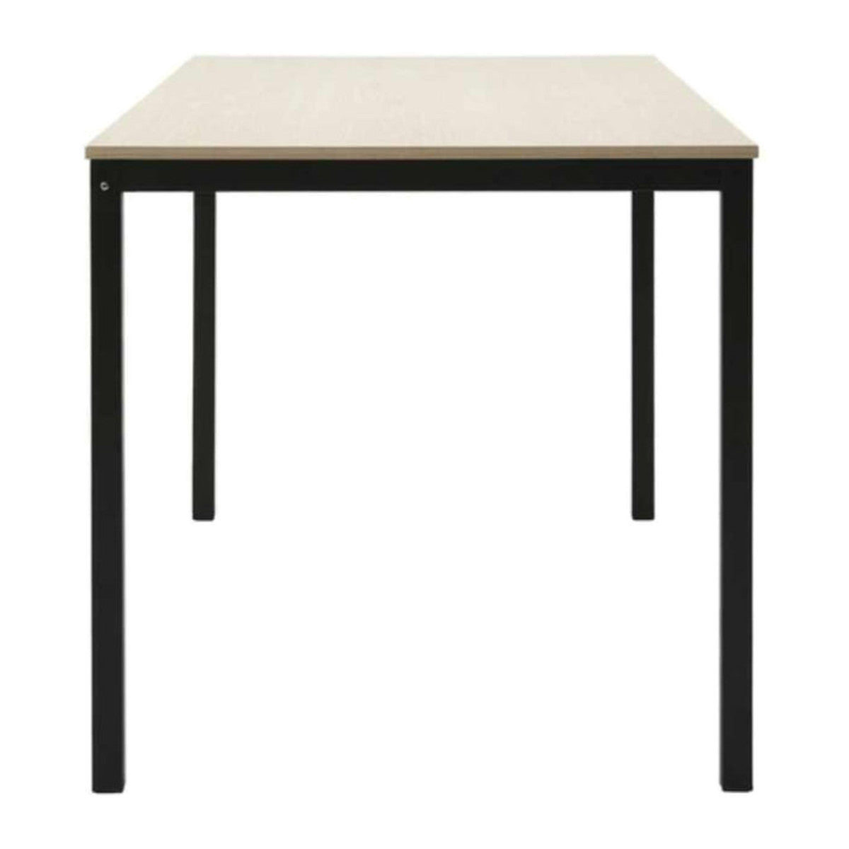 Mesa Black Retangular Nodi 140x75 cm — Madeira Natural — foto 5