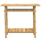 Mesa consola 90x37x75 cm bambu — foto 2