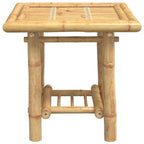 Mesa de apoio 45x45x45 cm bambu — foto 2