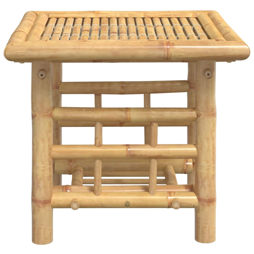Mesa de apoio 45x45x45 cm bambu — foto 3