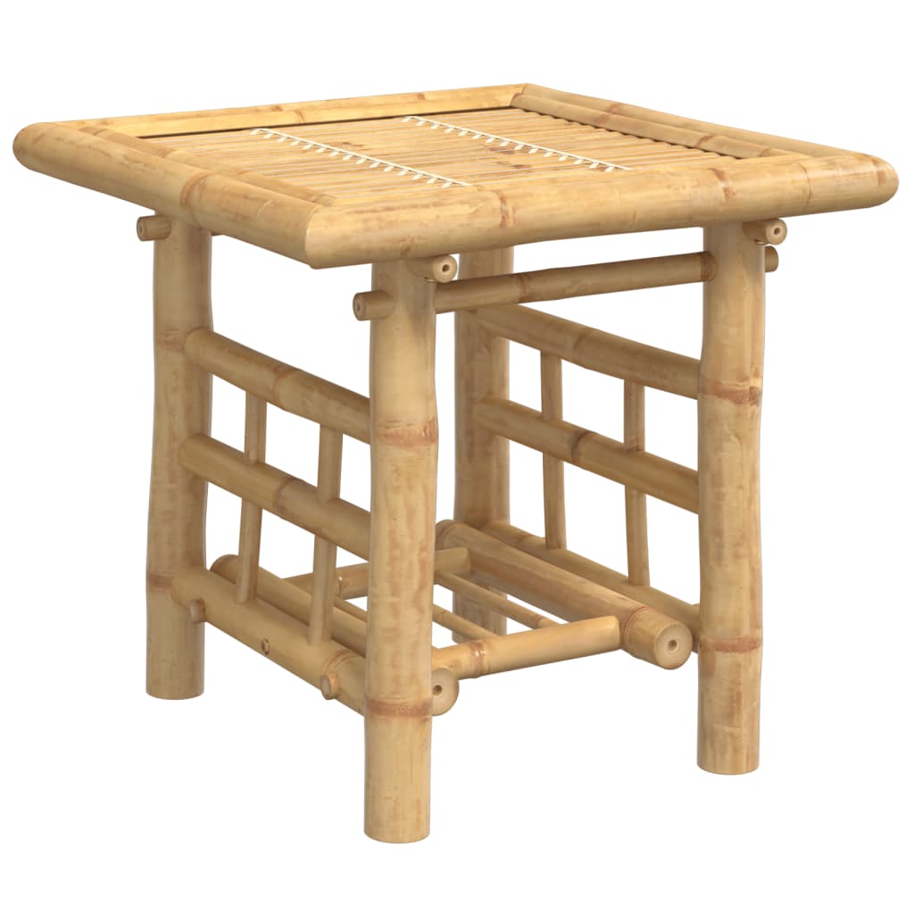 Mesa de apoio 45x45x45 cm bambu — foto 4