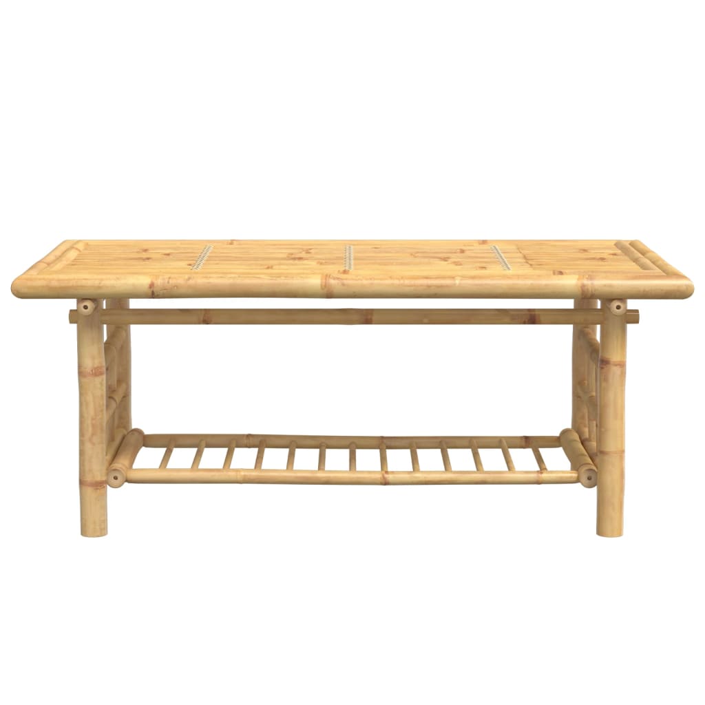 Mesa de centro 110x55x45 cm bambu — foto 2