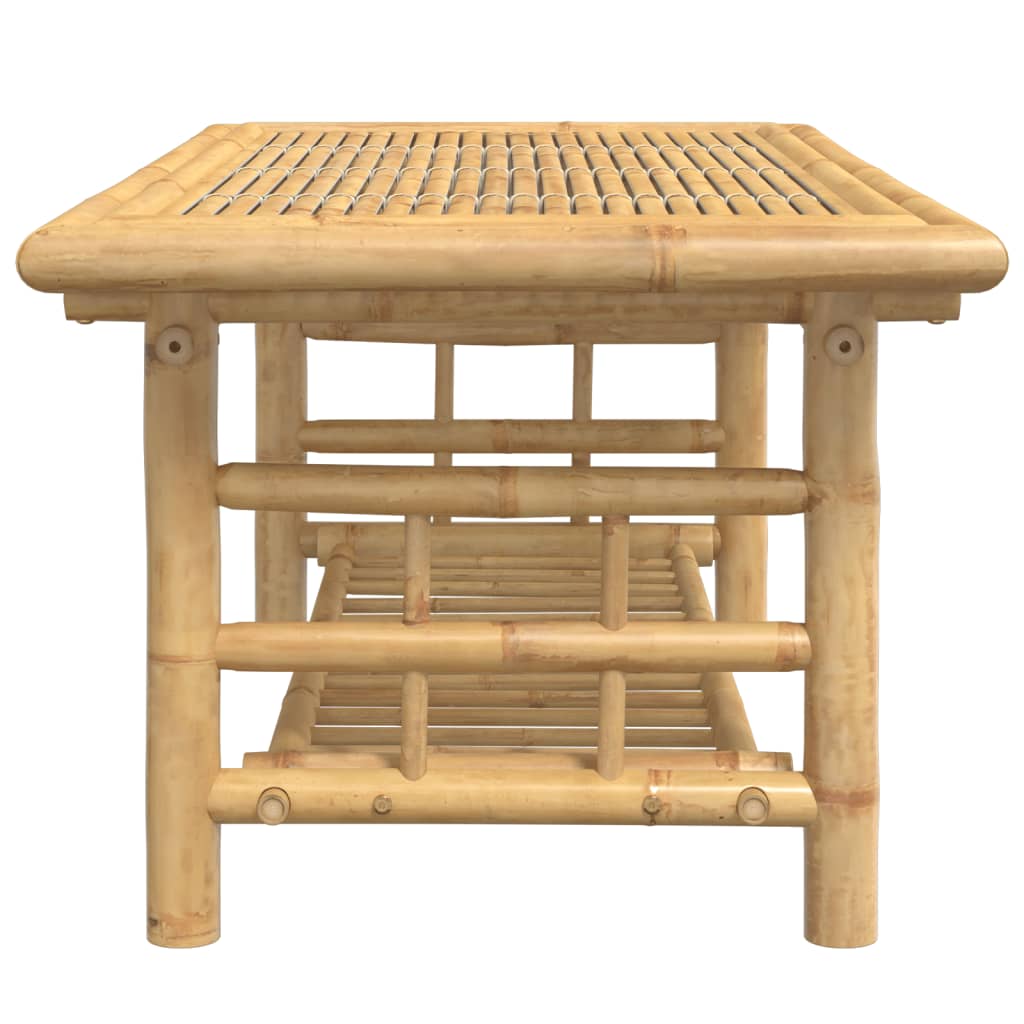 Mesa de centro 110x55x45 cm bambu — foto 3