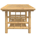 Mesa de centro 110x55x45 cm bambu — foto 3