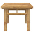 Mesa de centro 45x45x35 cm bambu — foto 2