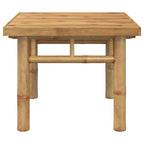 Mesa de centro 45x45x35 cm bambu — foto 2