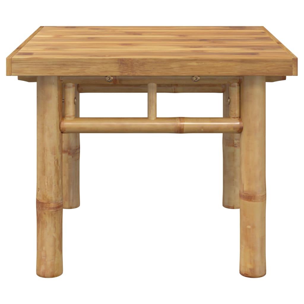 Mesa de centro 45x45x35 cm bambu — foto 2