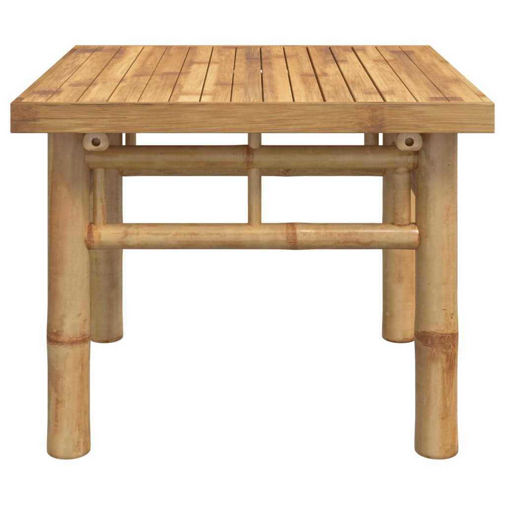 Mesa de centro 45x45x35 cm bambu — foto 4