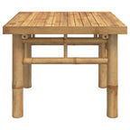 Mesa de centro 45x45x35 cm bambu — foto 4