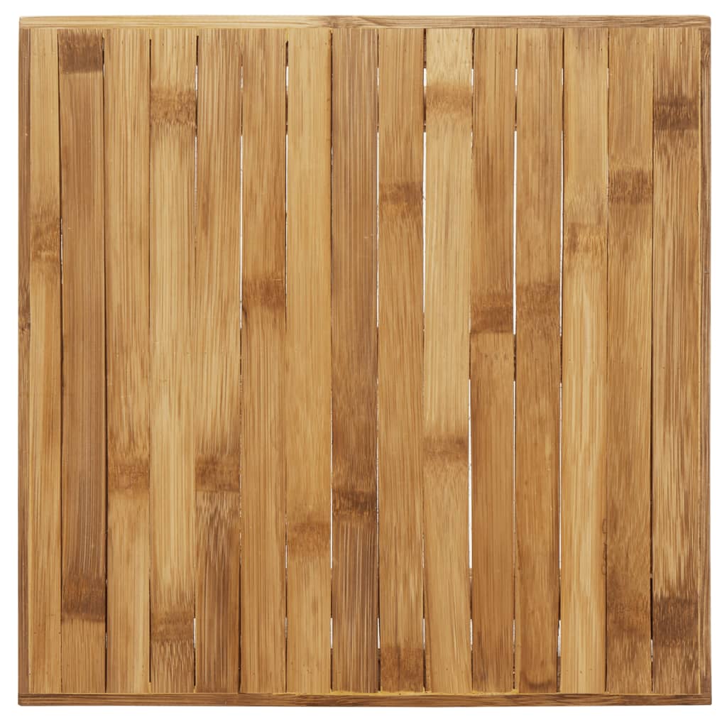 Mesa de centro 45x45x35 cm bambu — foto 5