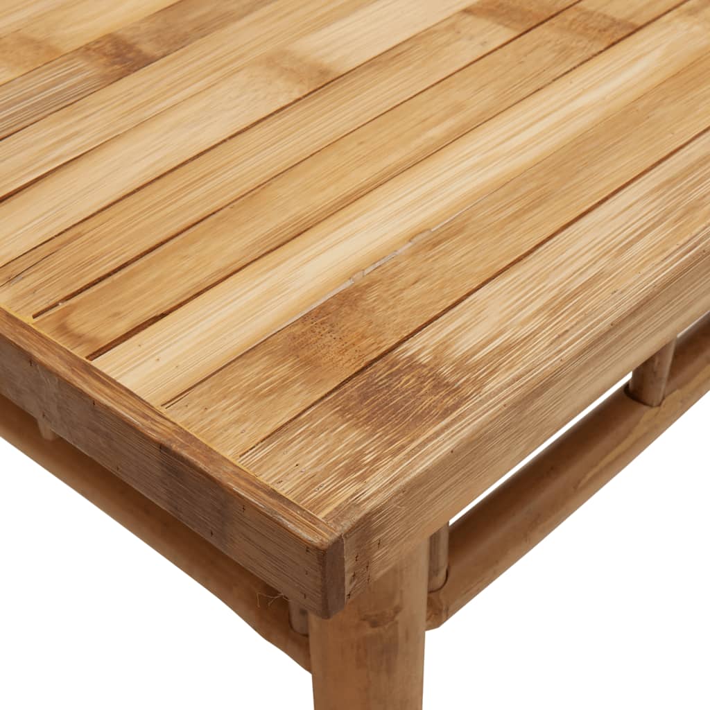Mesa de centro 45x45x35 cm bambu — foto 6