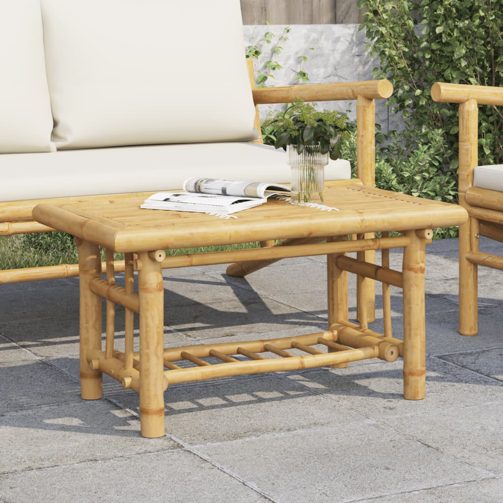 Mesa de centro 70x45x36 cm bambu — foto 1