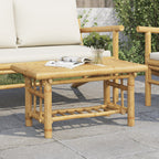 Mesa de centro 70x45x36 cm bambu — foto 1
