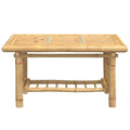 Mesa de centro 70x45x36 cm bambu — foto 2