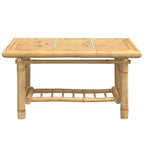 Mesa de centro 70x45x36 cm bambu — foto 2