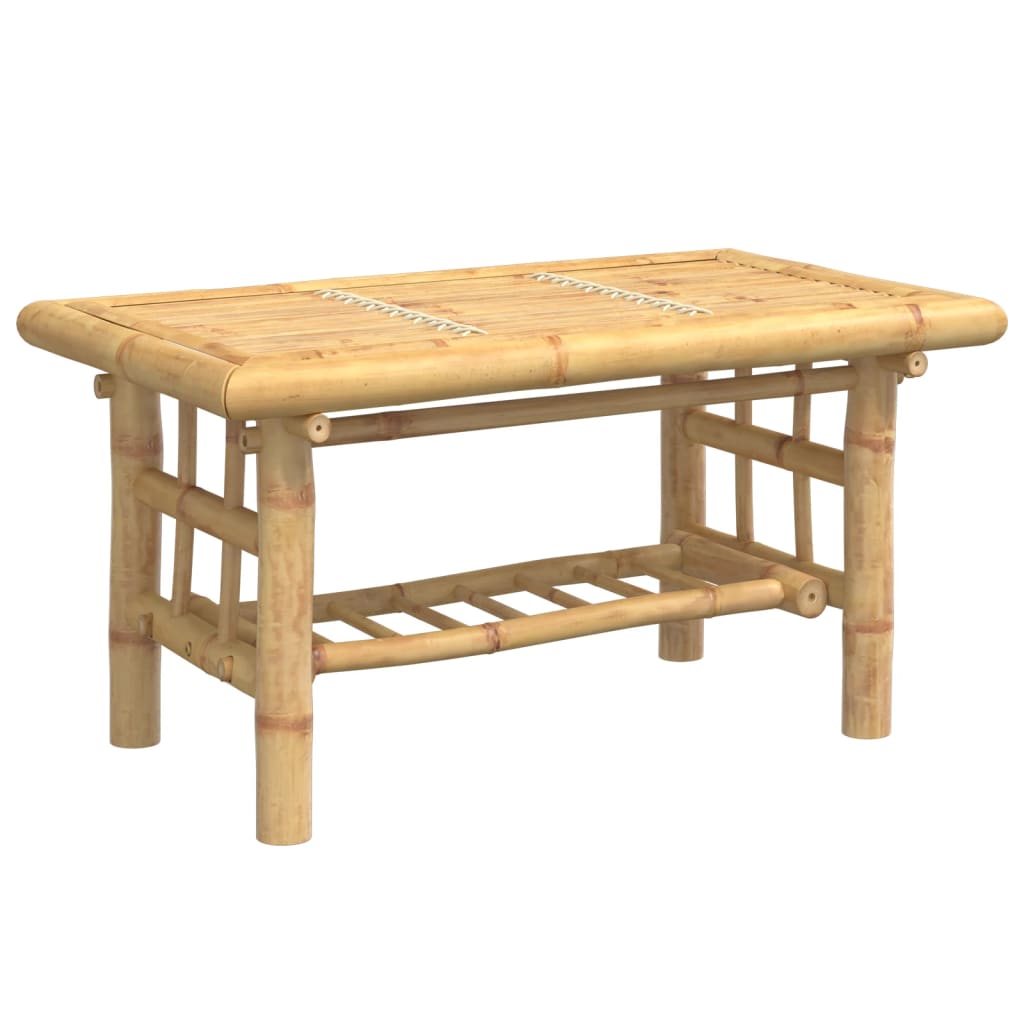 Mesa de centro 70x45x36 cm bambu — foto 4