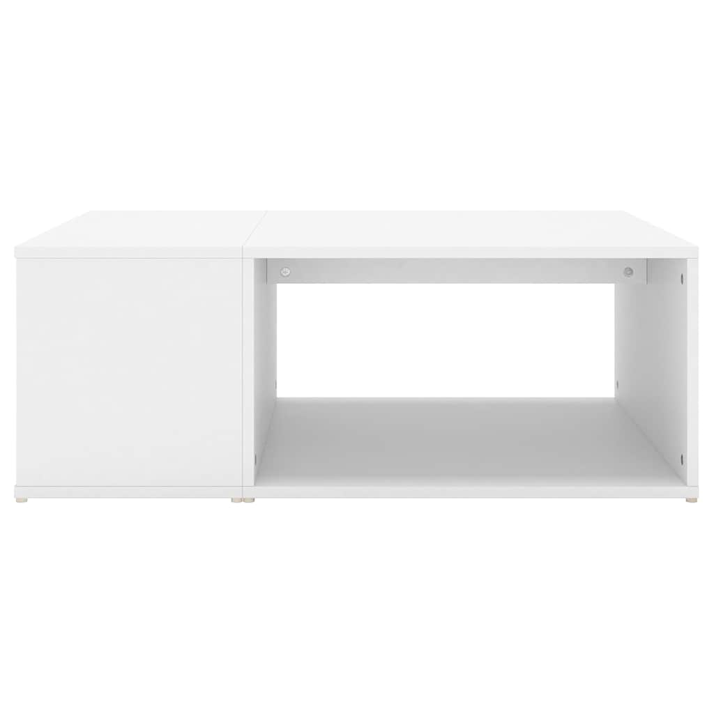 Mesa de centro 90x67x33 cm madeira processada branco — foto 2