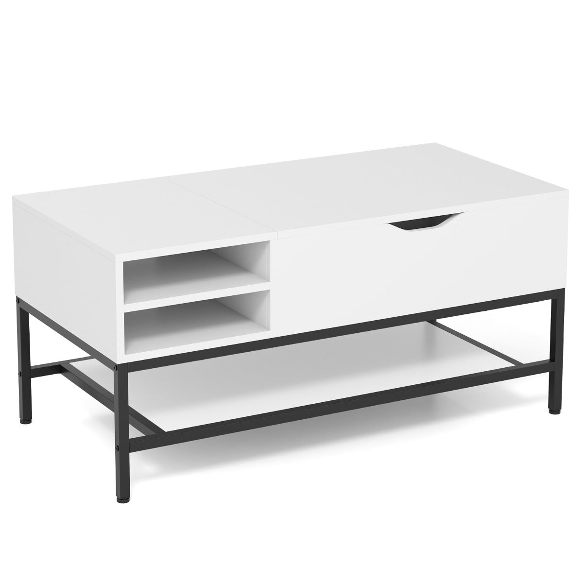Mesa de Centro Elevável com Compartimento Oculto e Estante Extraível — foto 2