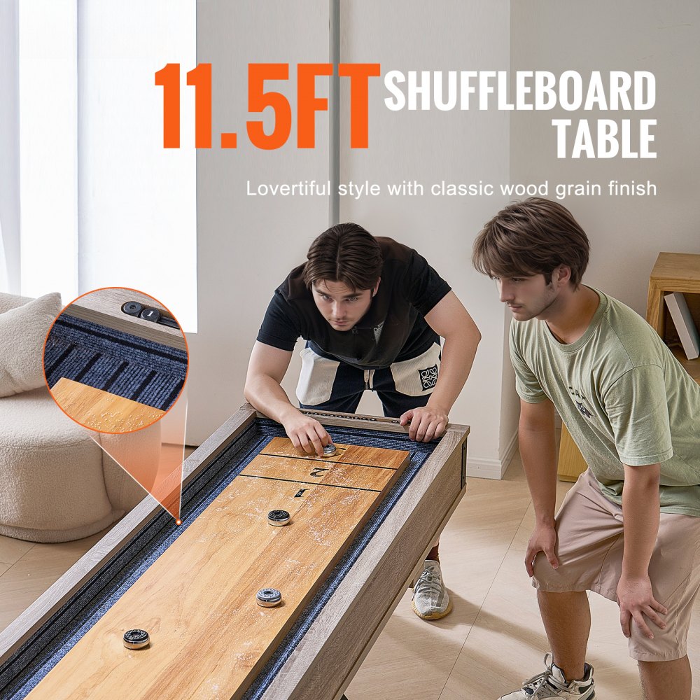Mesa de Shuffleboard 2 em 1, com Bowling — foto 2