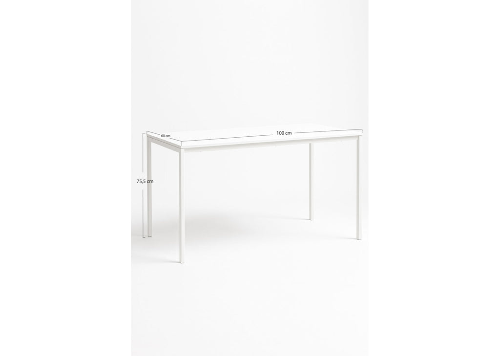 Mesa retangular Nodi 100x60 cm — Branco — foto 1