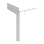 Mesa Rombi Alto Retangular 120 x 60 cm — Branco — foto 7