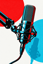 Microfone de estúdio · Pop · quadro música — musica_objetos-microfone-de-estudio-pop_ver
