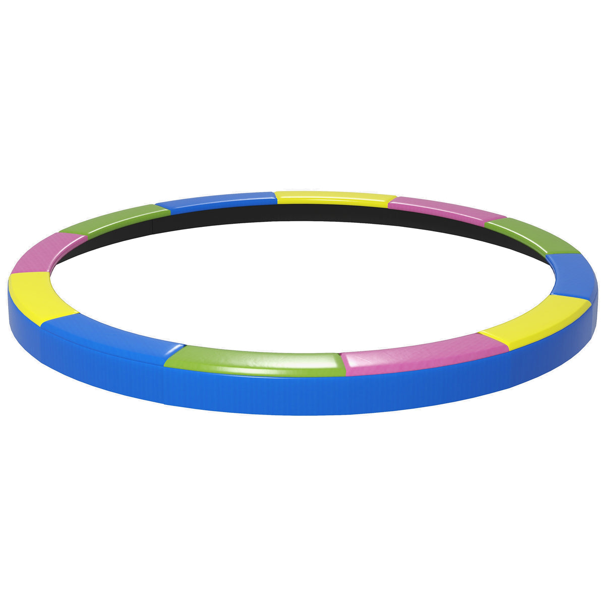 Capa de Borda de Reposição para Trampolins Impermeável Resistente a Rasgos Ø366 cm Colorido — foto 1