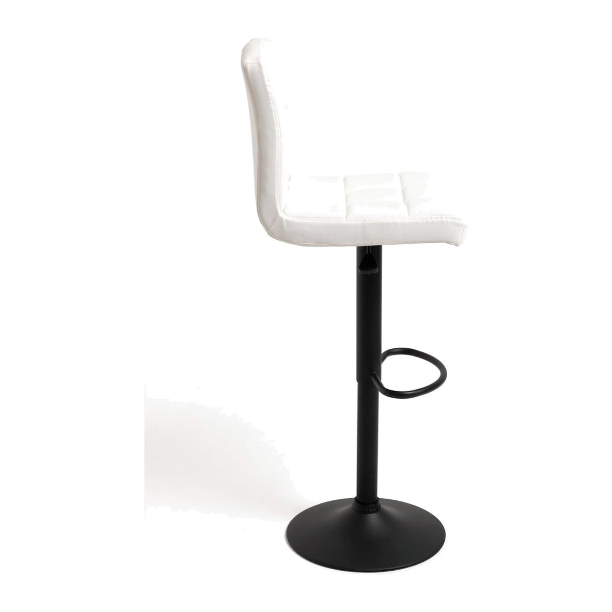Pack 4 Bancos Loft Black — Branco — foto 3