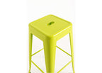 Pack 4 Bancos Meyer Altos 76 cm — Flora Verde — foto 5