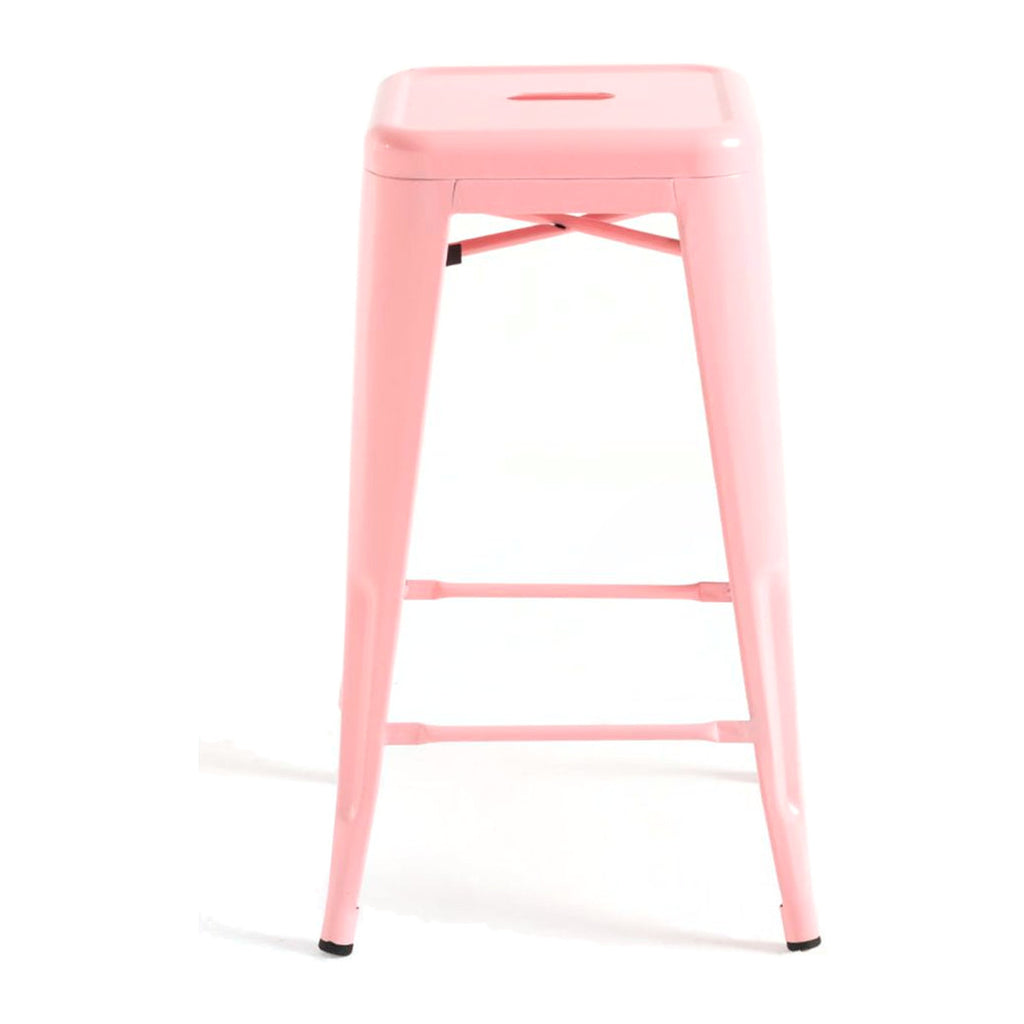 Pack 4 Bancos Meyer Baixos 65 cm — Rosa — foto 3