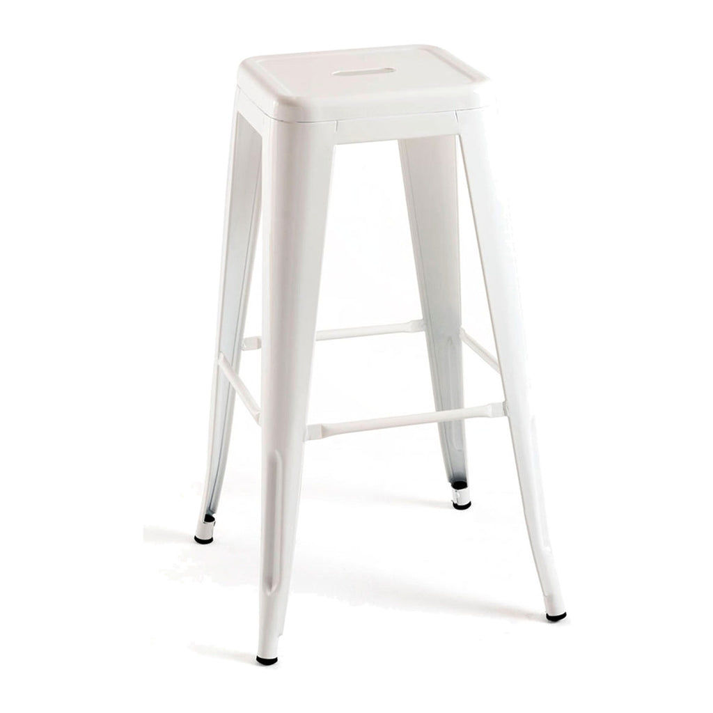 Pack 4 Bancos Meyer Basic Altos 76 cm — Branco — foto 3