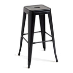 Pack 4 Bancos Meyer Basic Altos 76 cm — Preto — foto 3
