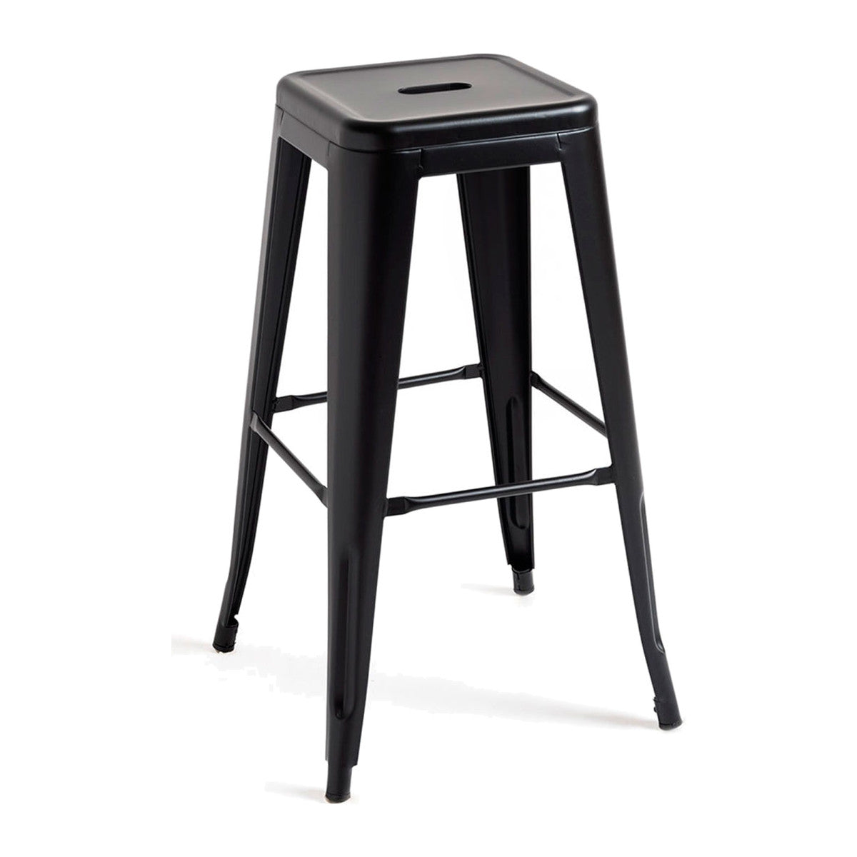 Pack 4 Bancos Meyer Basic Altos 76 cm — Preto — foto 3